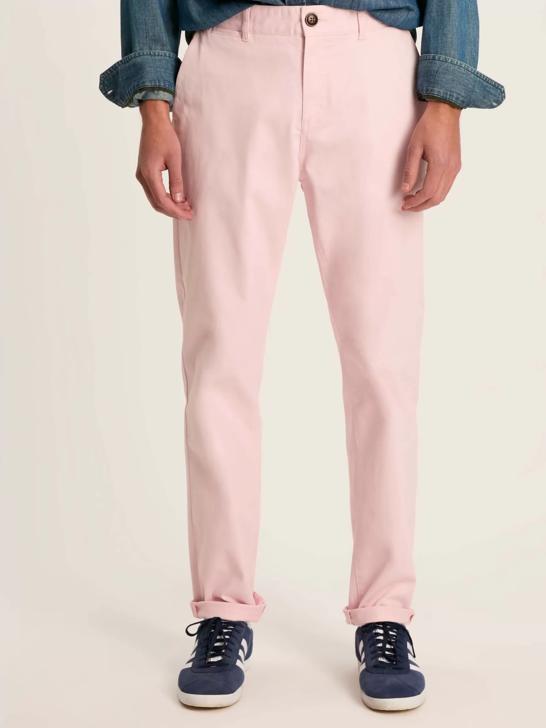 Stamford Light Pink Slim Fit Chinos^Joules Outlet