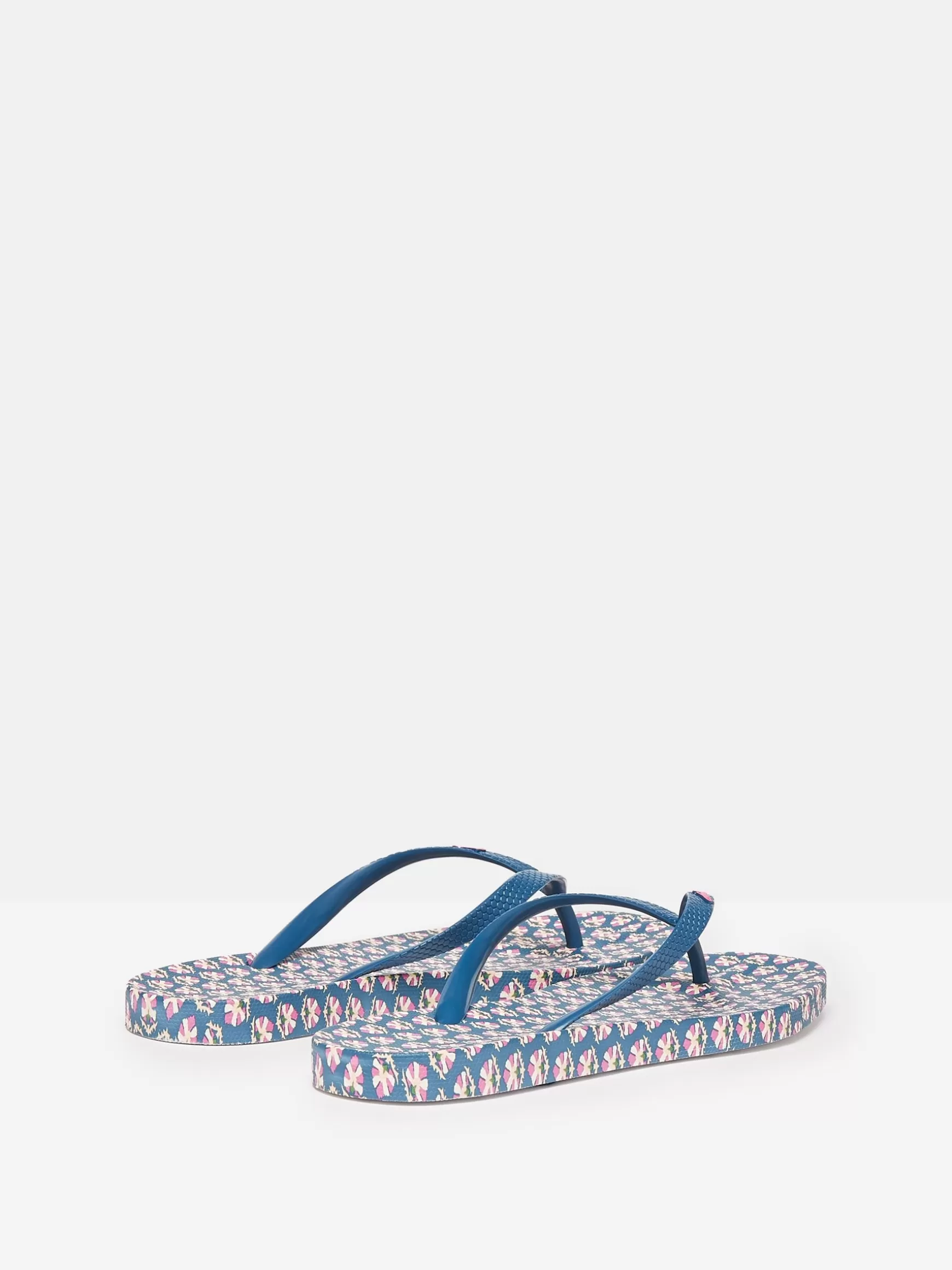 Sunvale Blue Floral Printed Flip Flops^Joules Best