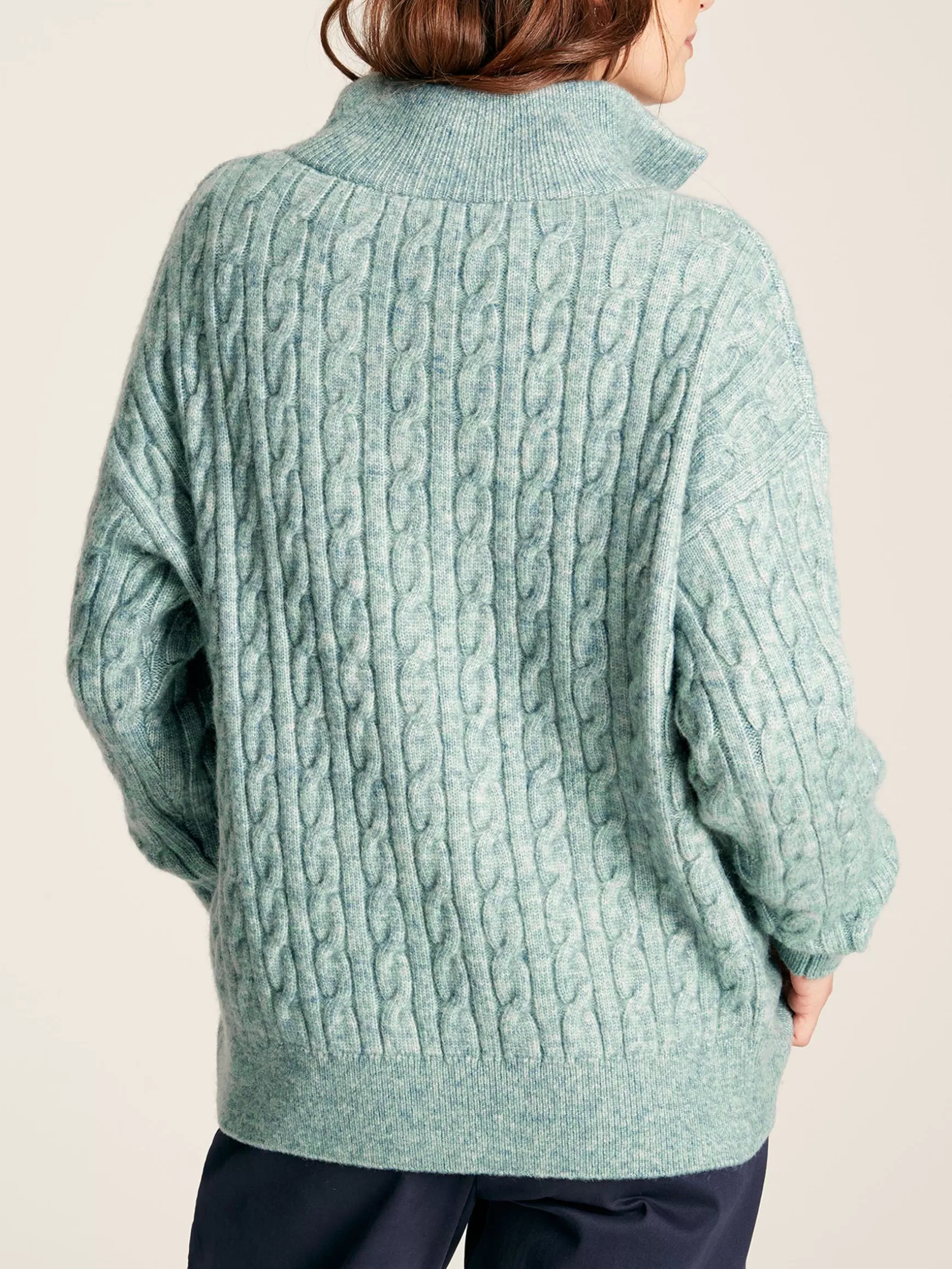 Tabitha Knitted Quarter Zip Jumper^Joules Best