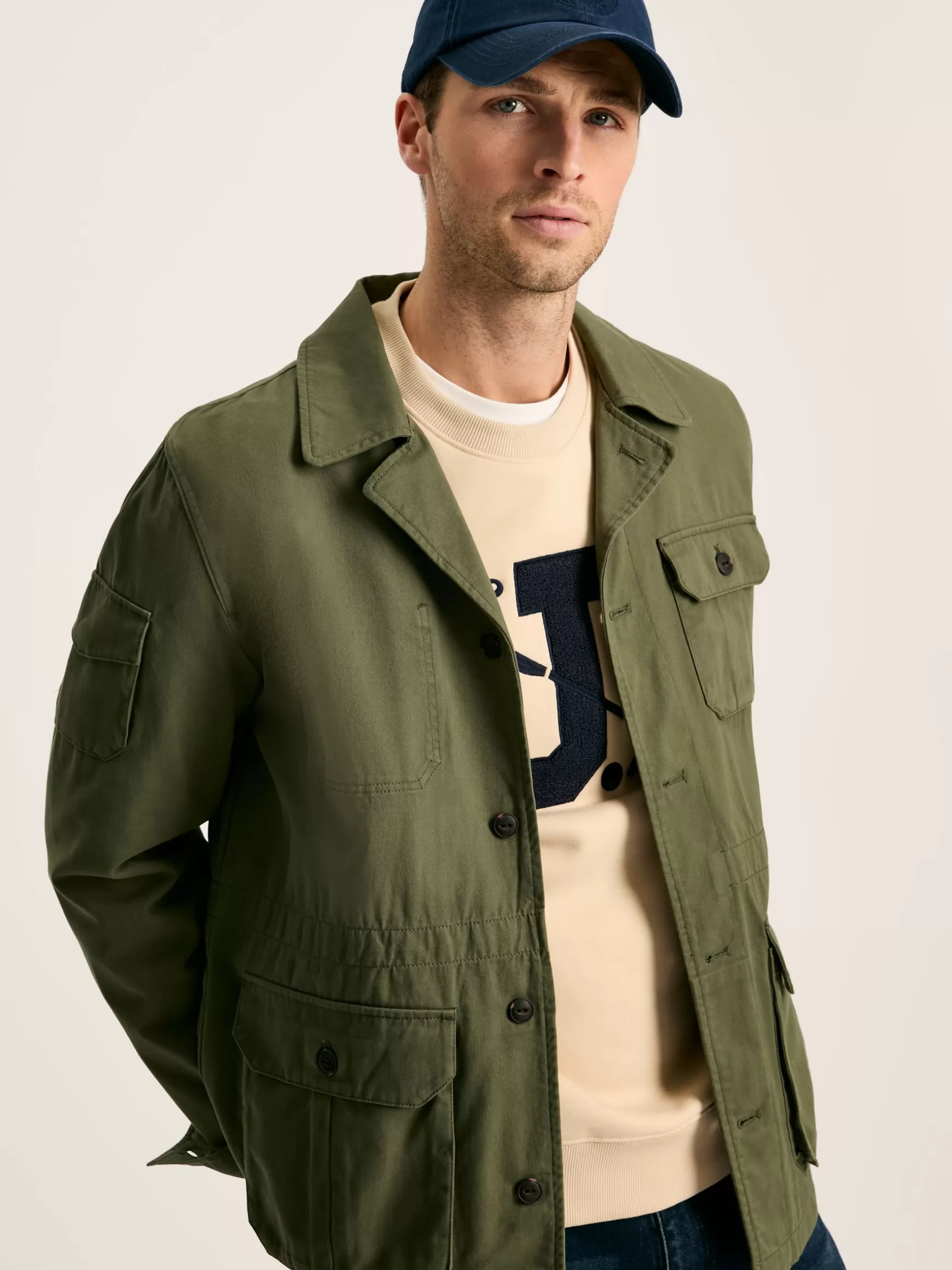 Taddington Cotton Field Jacket^Joules Fashion
