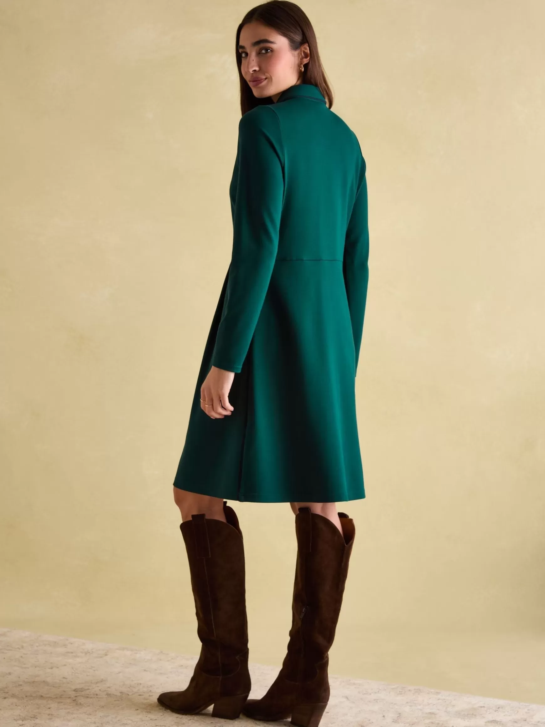 Tallie Long Sleeve Jersey Ponte Dress^Joules Hot
