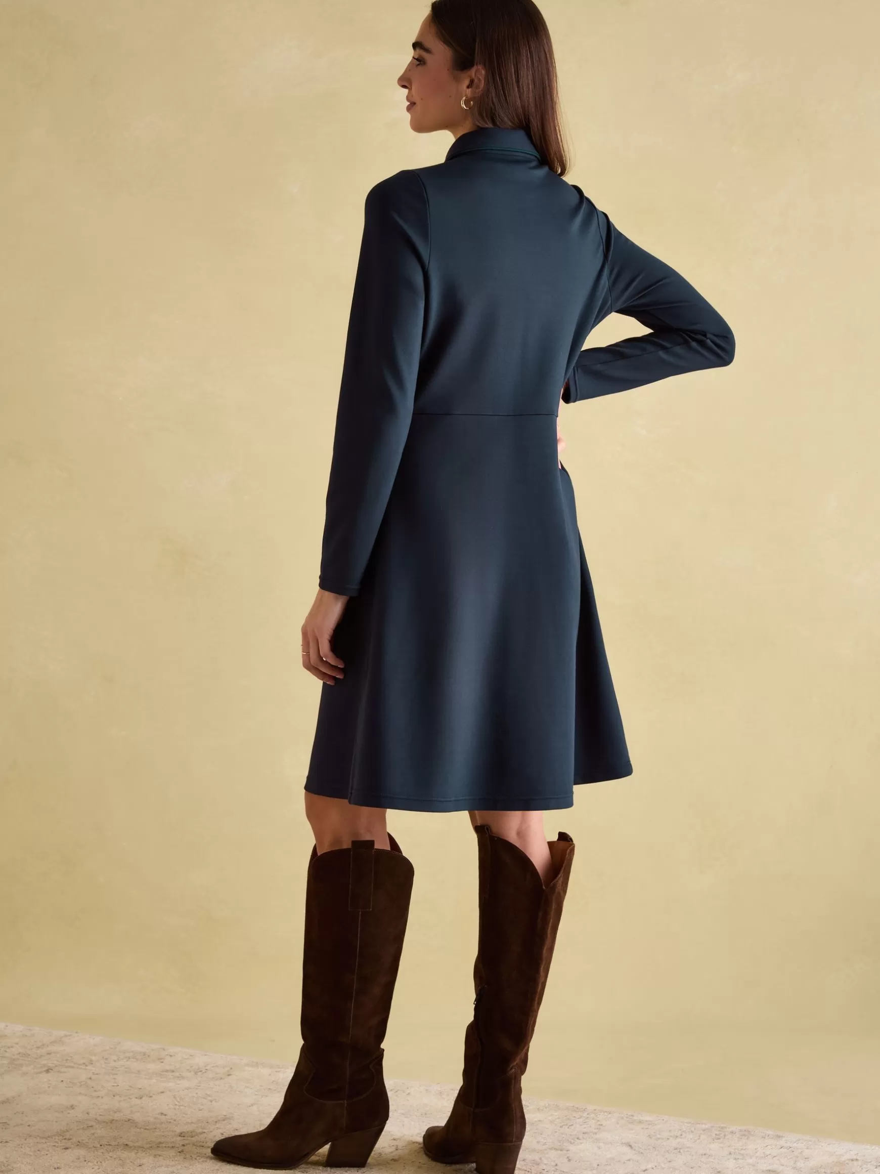 Tallie Long Sleeve Jersey Ponte Dress^Joules Flash Sale