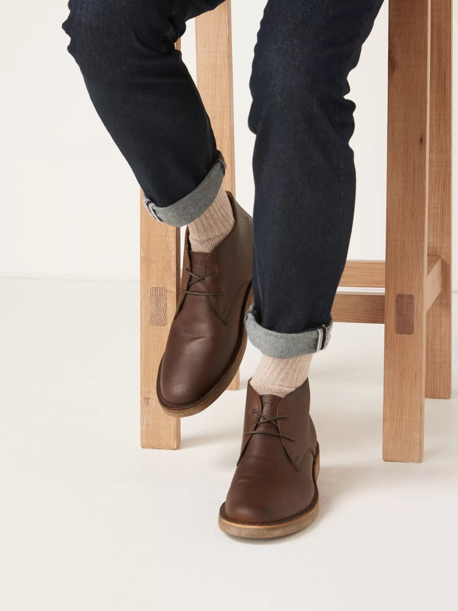 Tan Brown Desert Boots^Joules Fashion