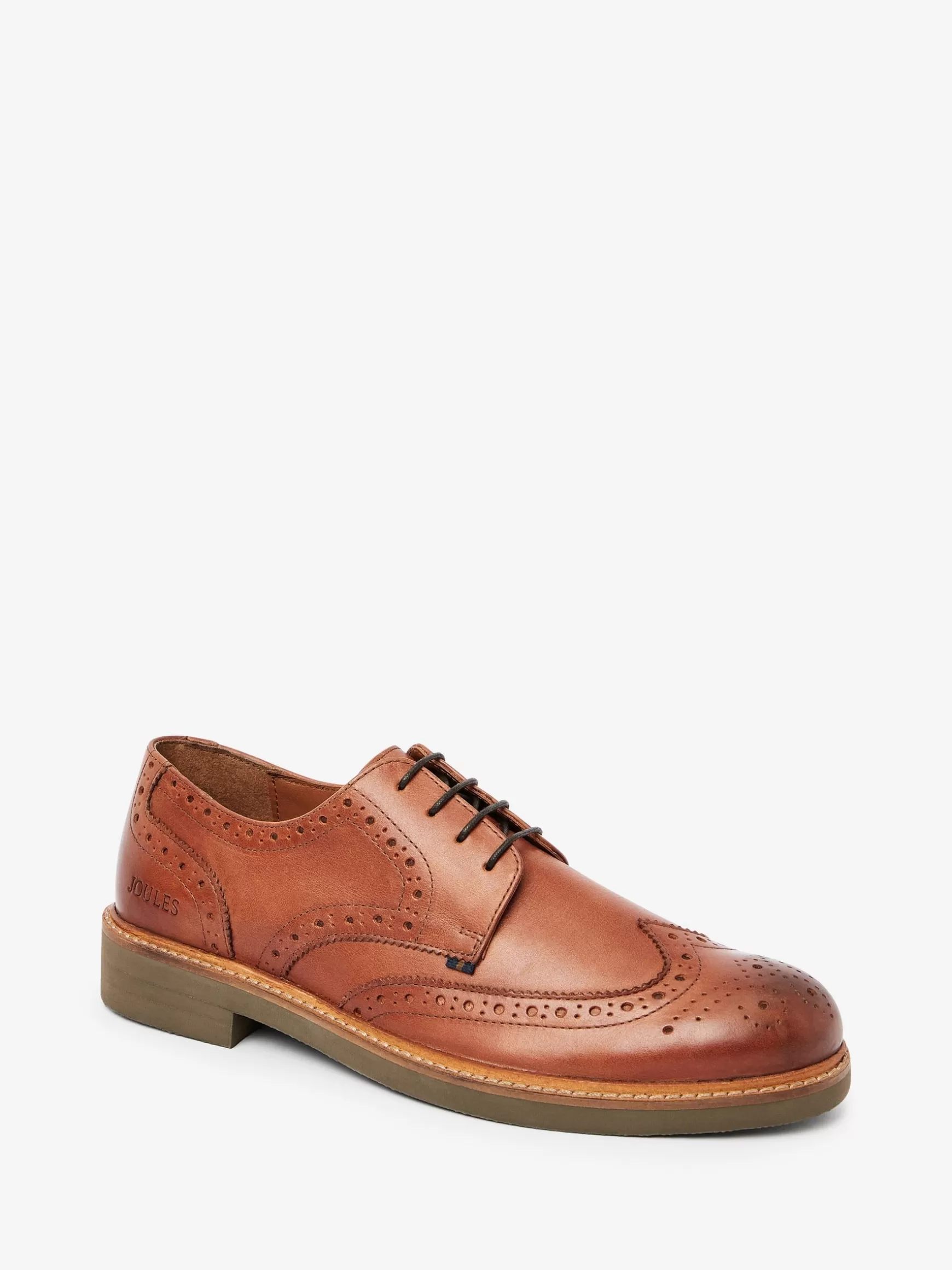 Tan Brown Leather Brogues^Joules Online