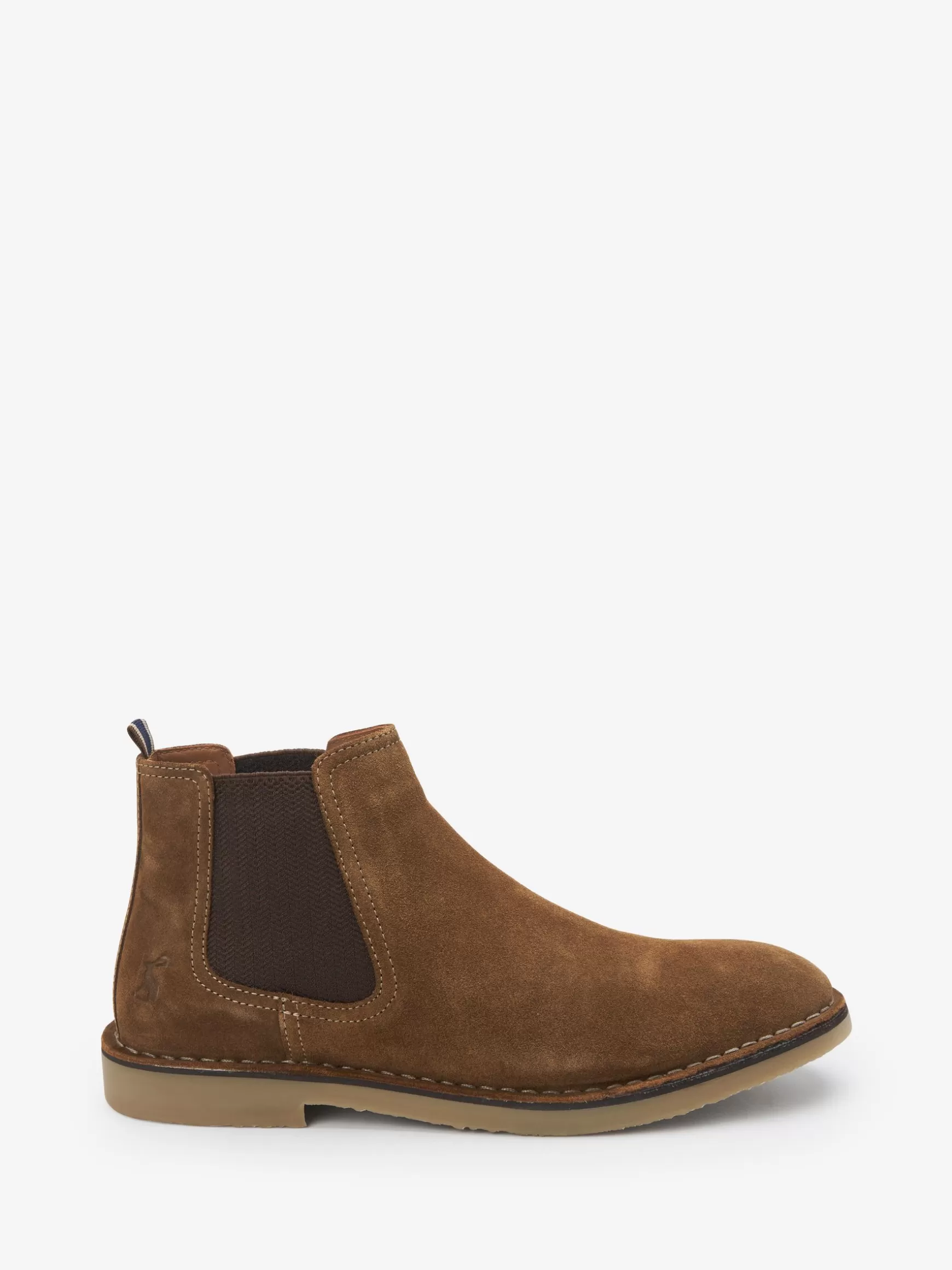 Tan Brown Suede Chelsea Boots^Joules New