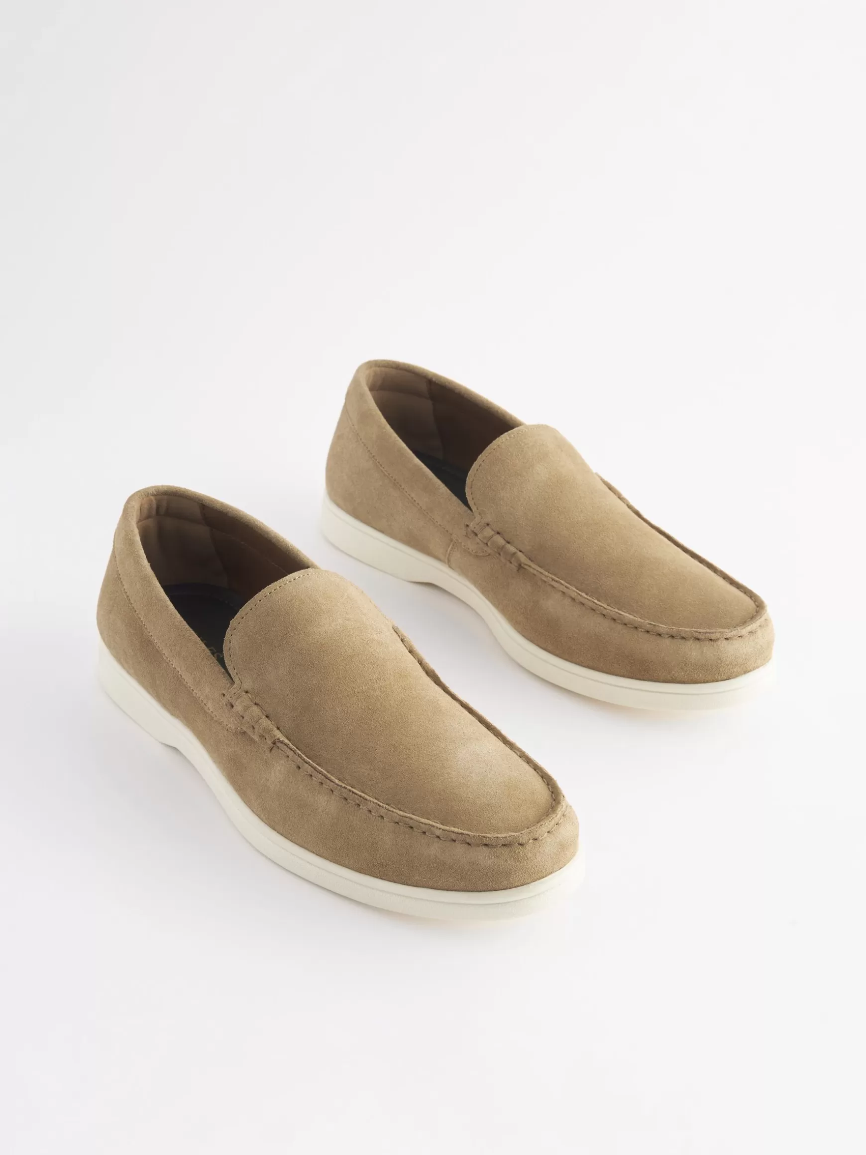 Tan Suede Apron Loafers^Joules Flash Sale