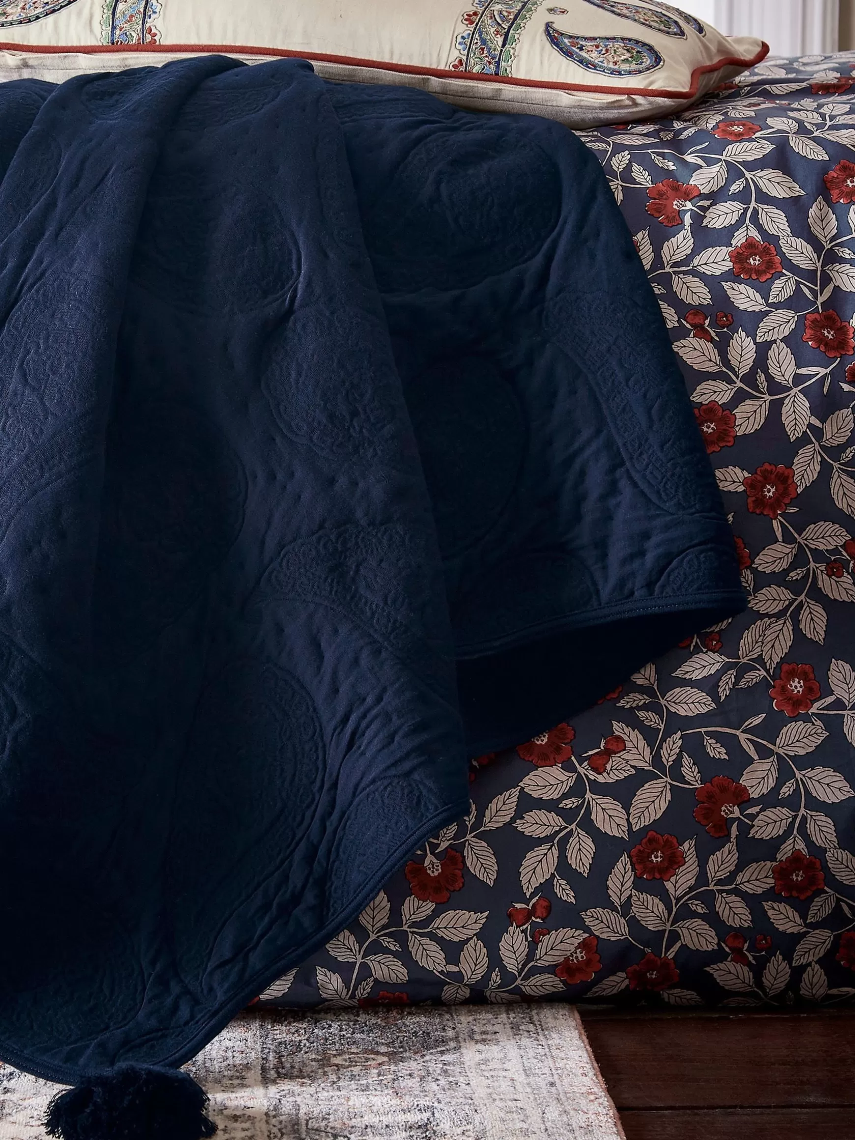 Tapestry 100% Cotton Throw^Joules Discount