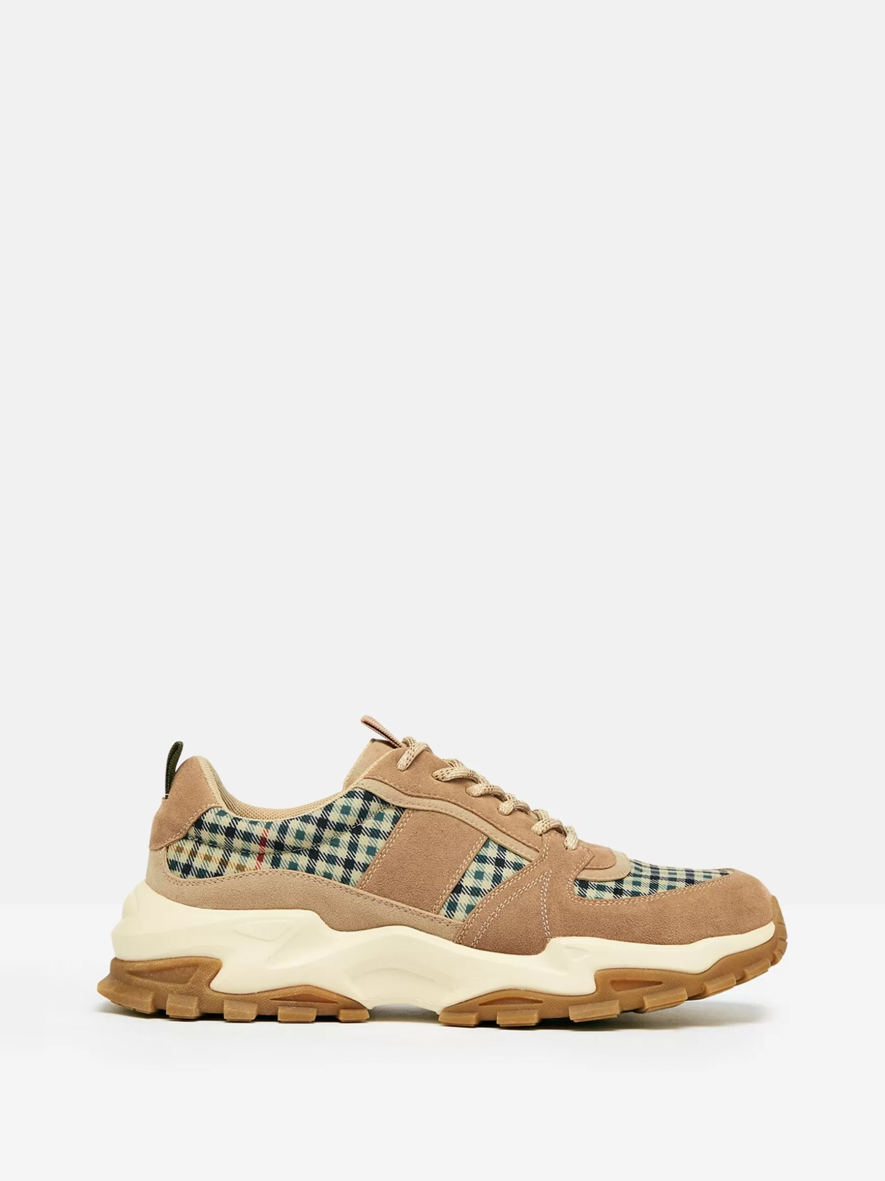 Trek Natural Check Trainers^Joules Fashion