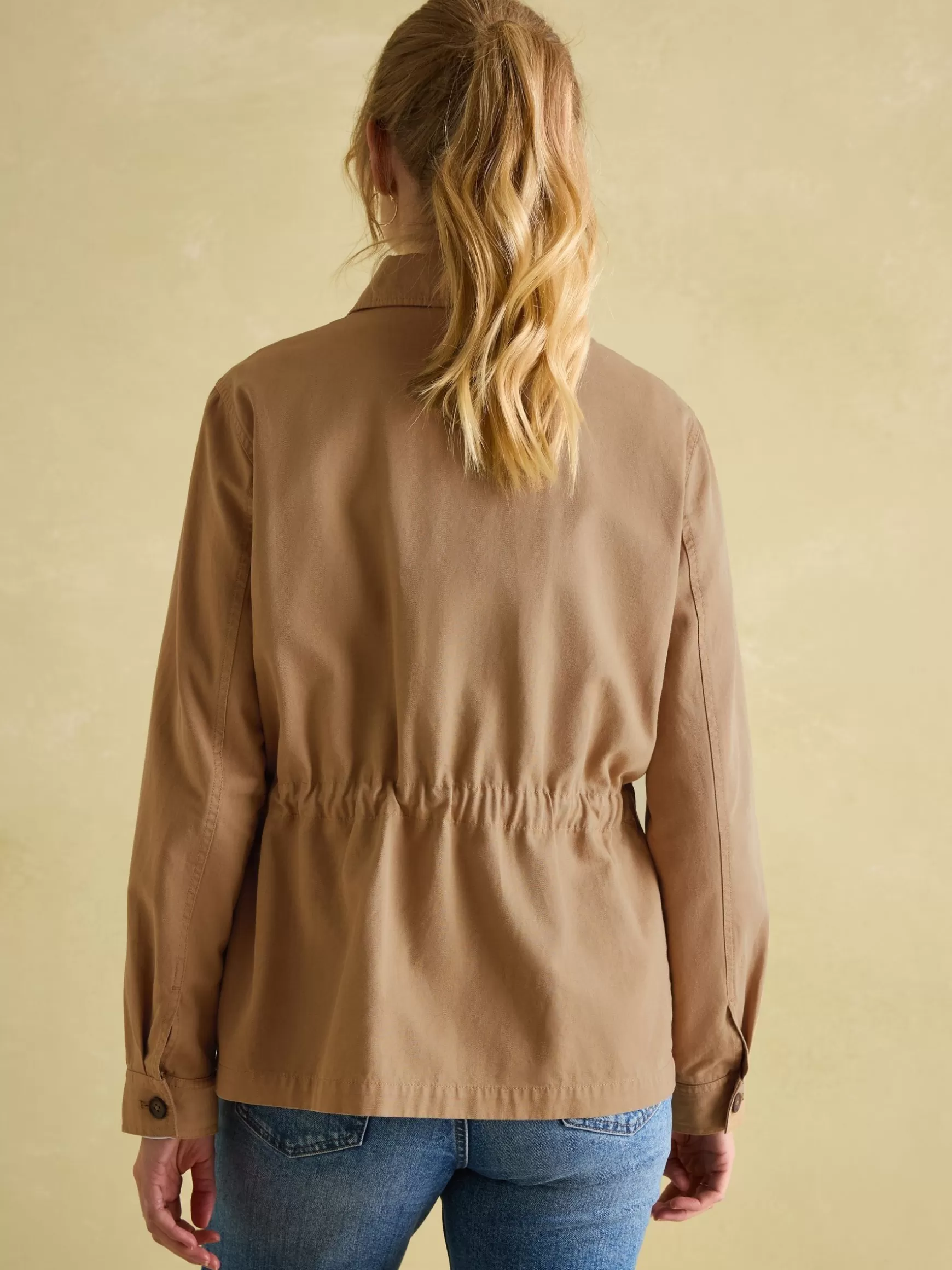 Twyford Tan Brown Safari Jacket^Joules Outlet