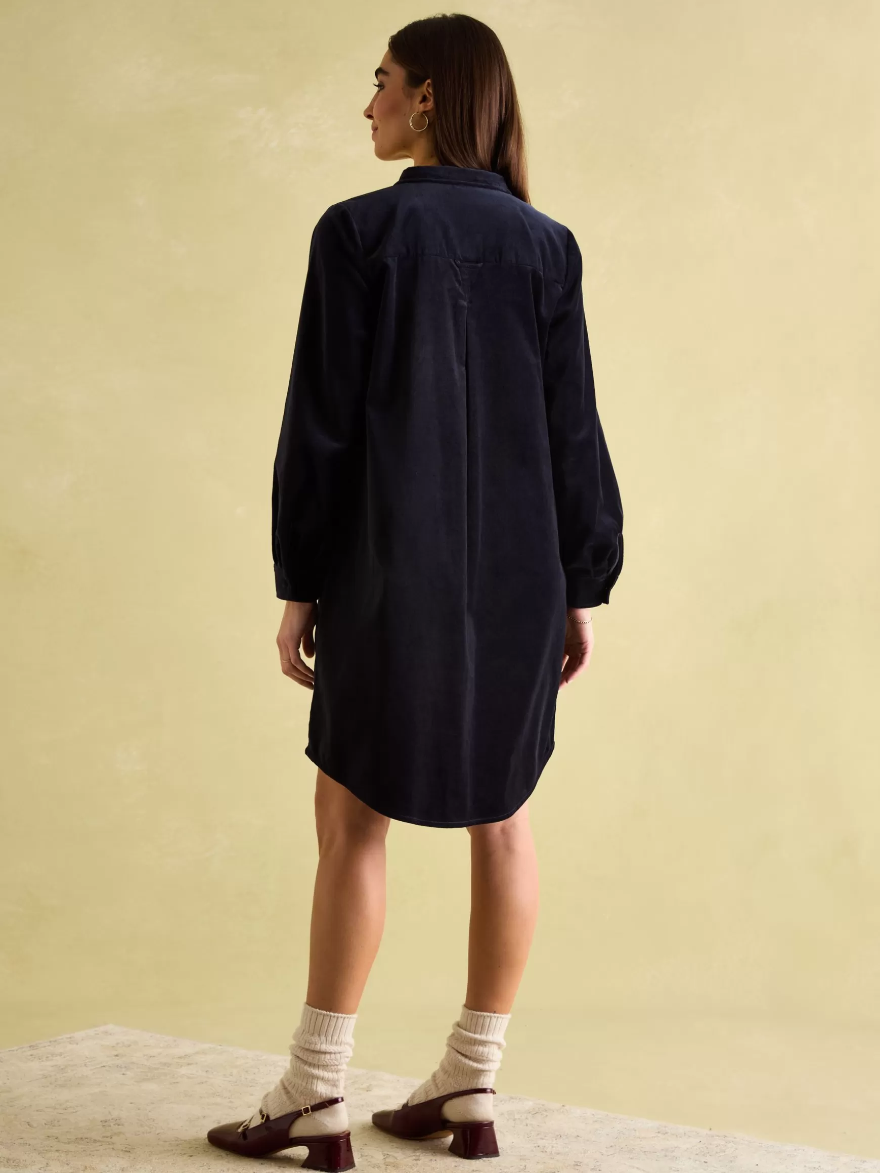 Velvet Marlowe Nehru Collar Shirt Dress^Joules Best