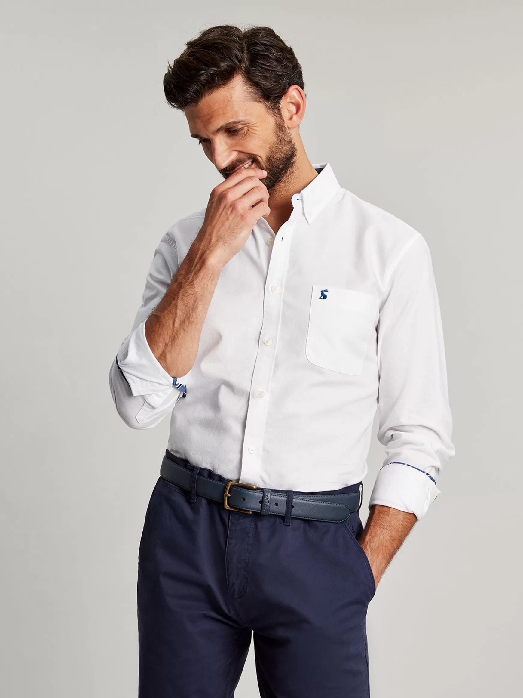 Classic Fit Cotton Oxford Shirt^Joules Cheap