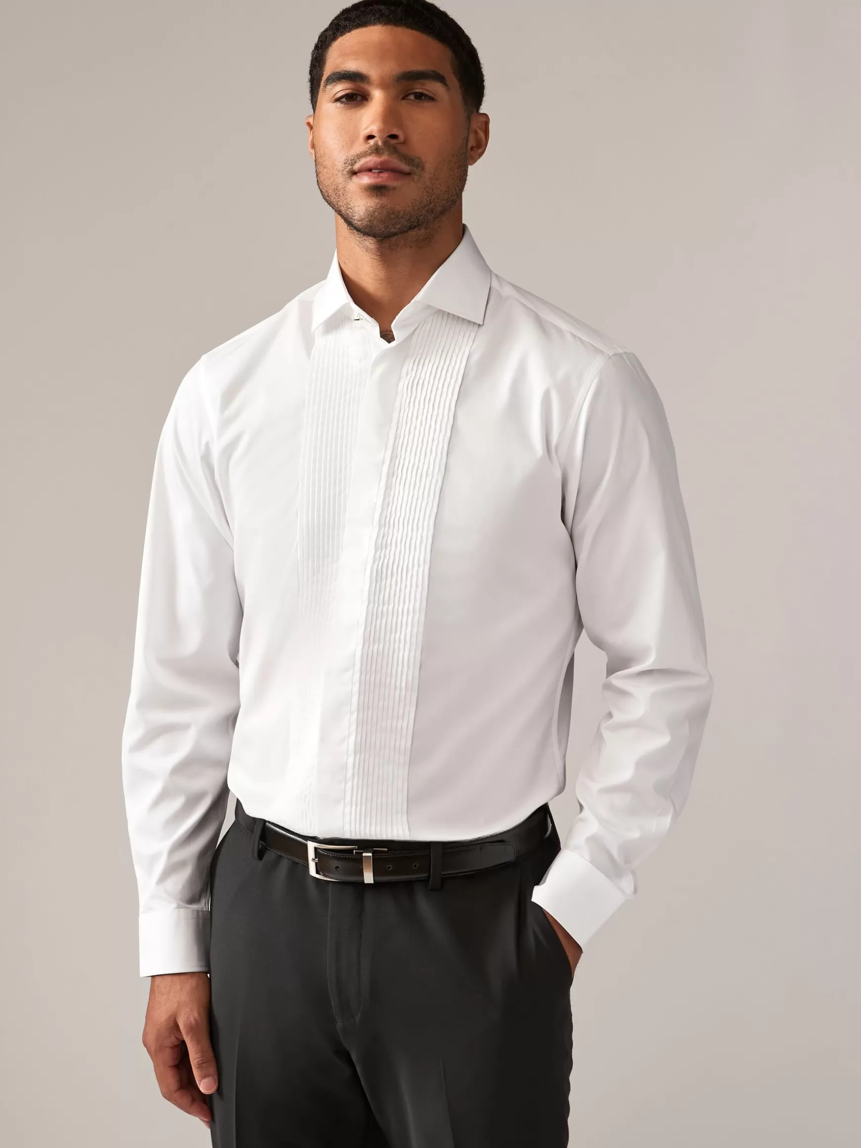 Pleated Bib Front Dress Shirt^Joules Online
