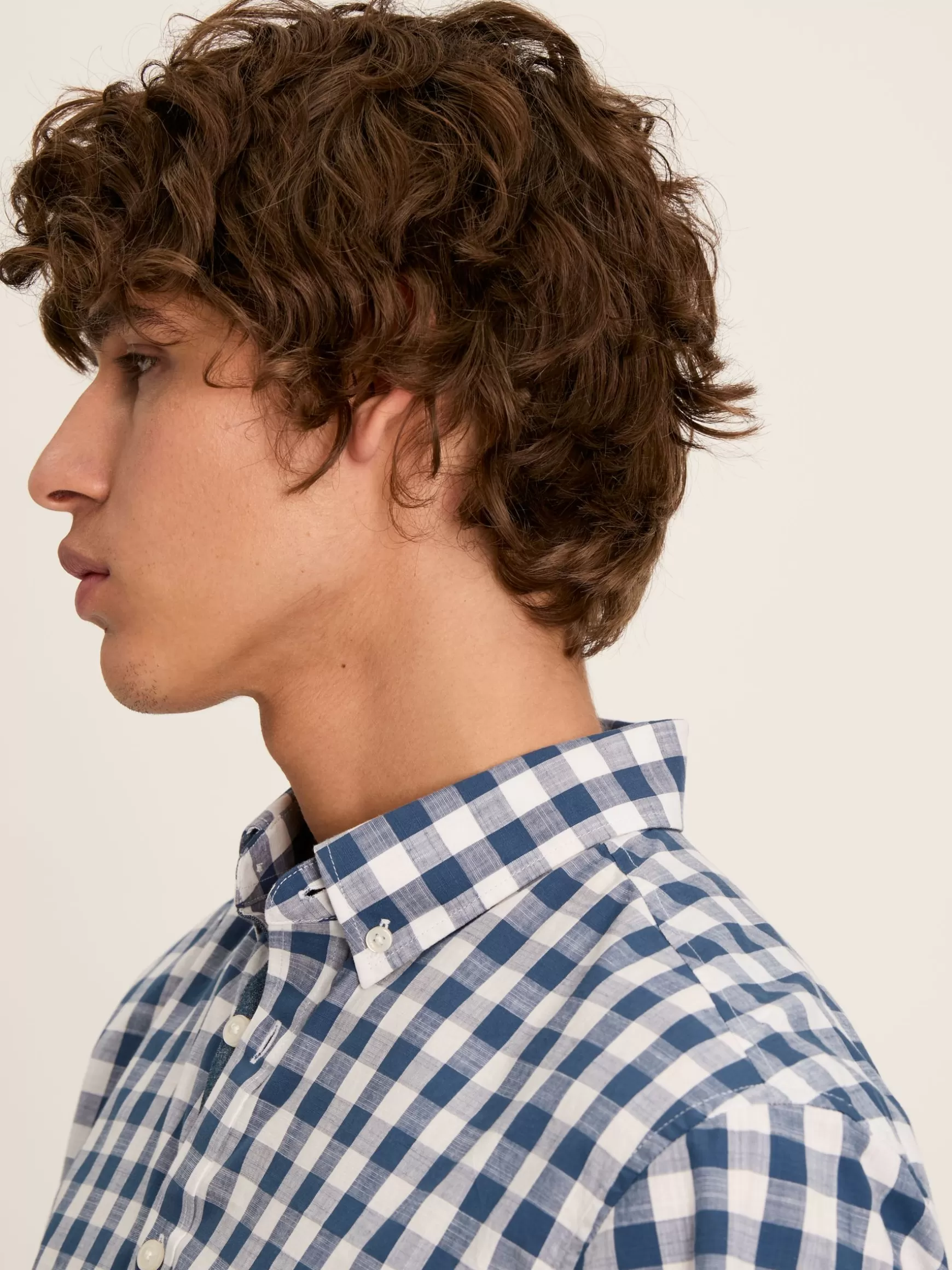 Wilson Gingham Classic Fit Short Sleeve Shirt^Joules Clearance