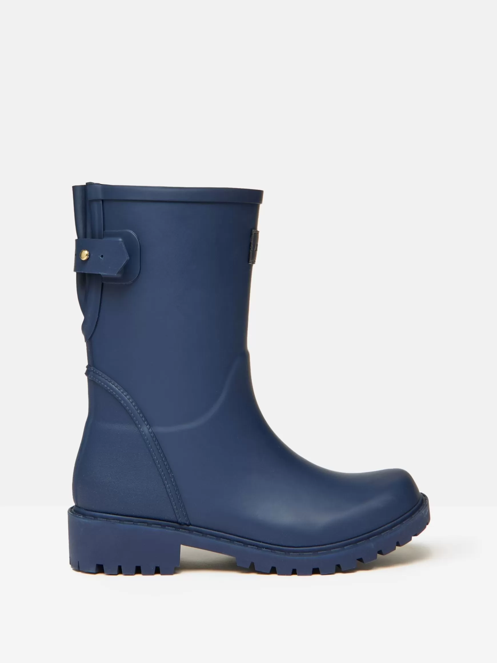Wistow Navy Blue Adjustable Mid Calf Wellies^Joules Online