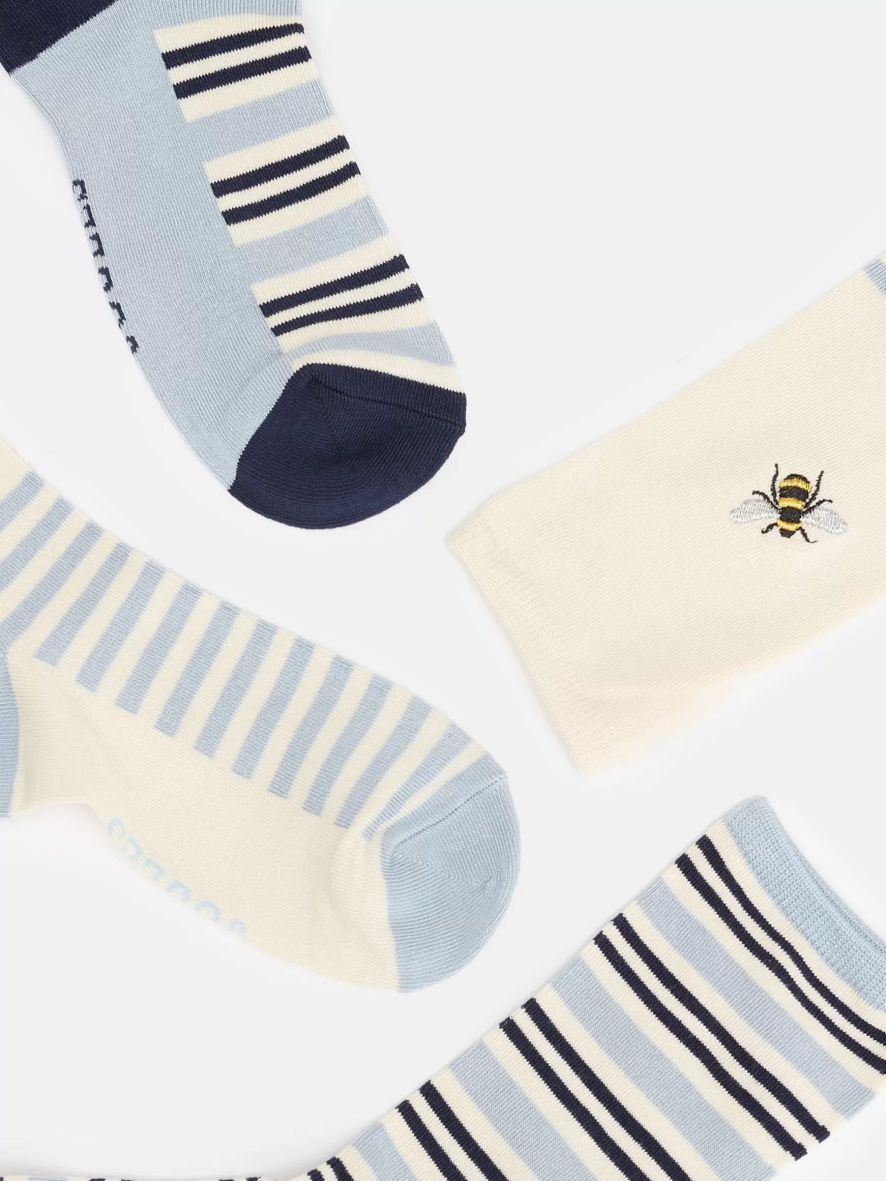 Women's Everyday 2 Pack Socks (size 4-8)^Joules Shop