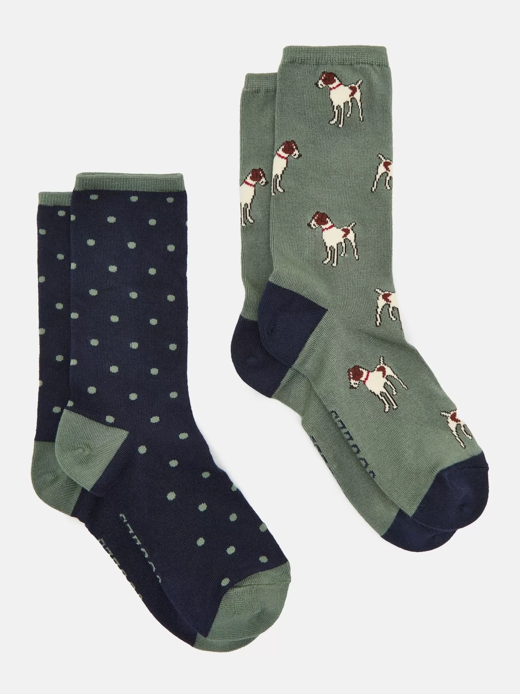 Women's Everyday 2 Pack Socks (size 4-8)^Joules Best Sale