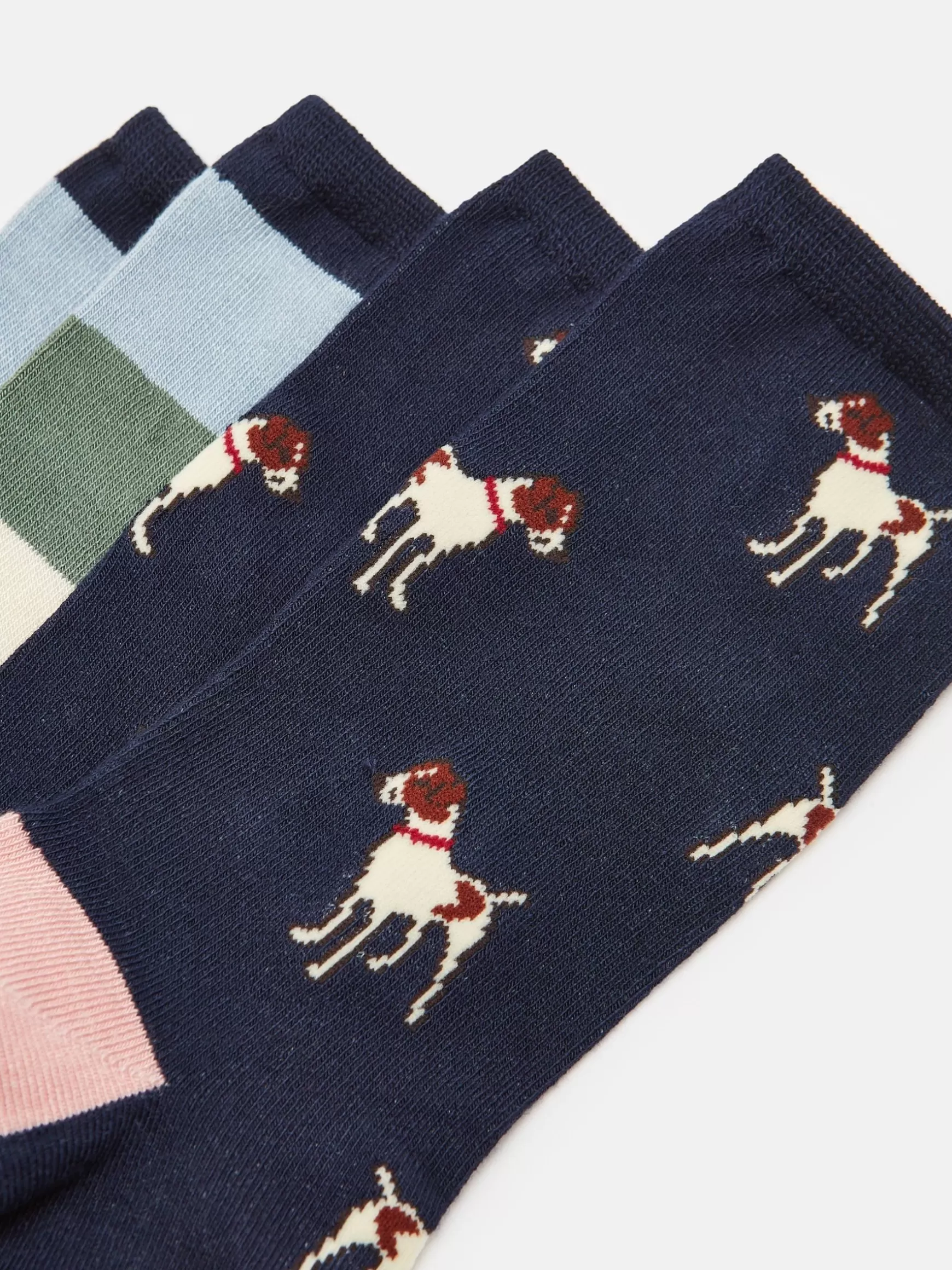 Women's Everyday 2 Pack Socks (size 4-8)^Joules Hot