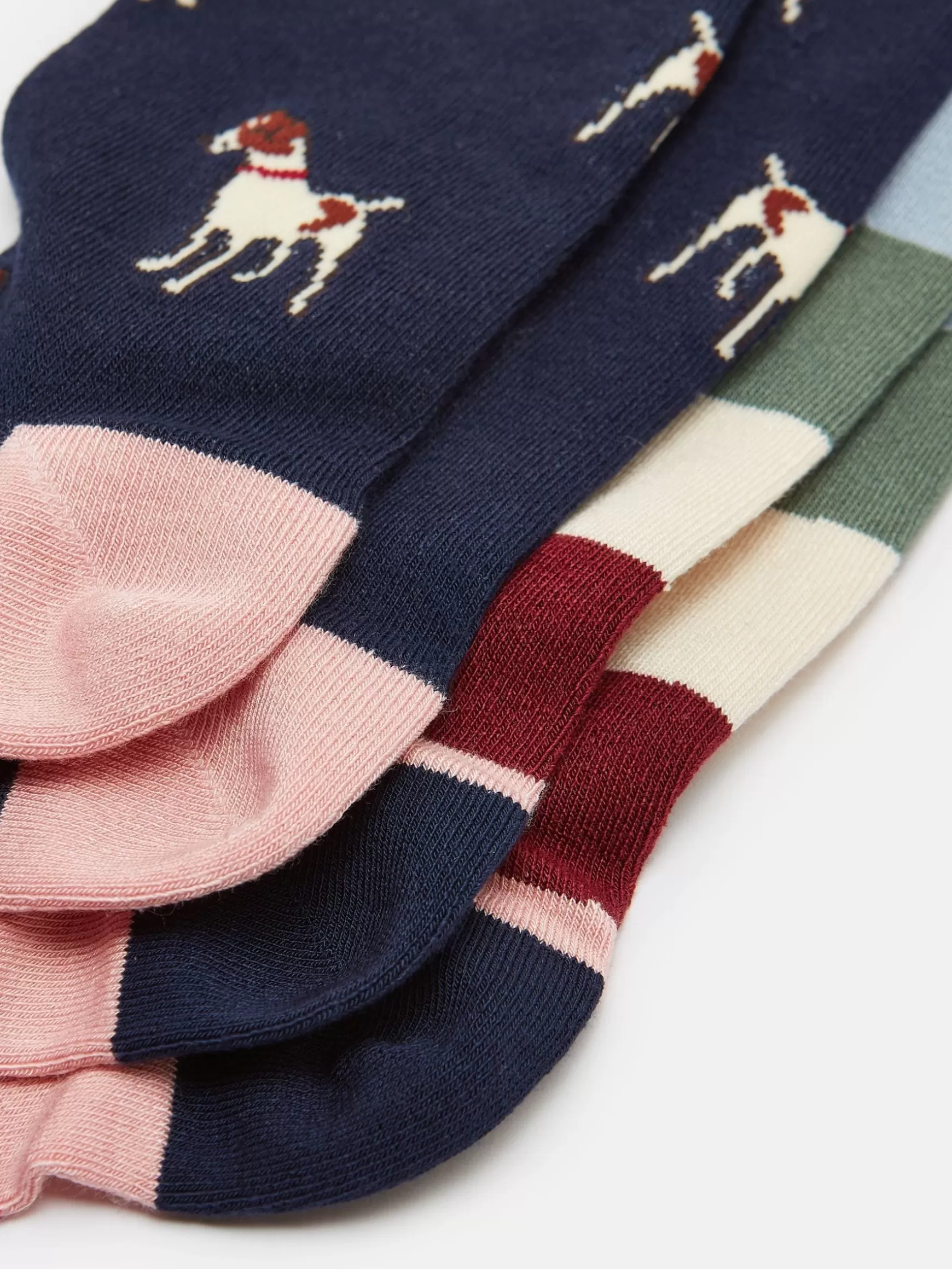Women's Everyday 2 Pack Socks (size 4-8)^Joules Hot