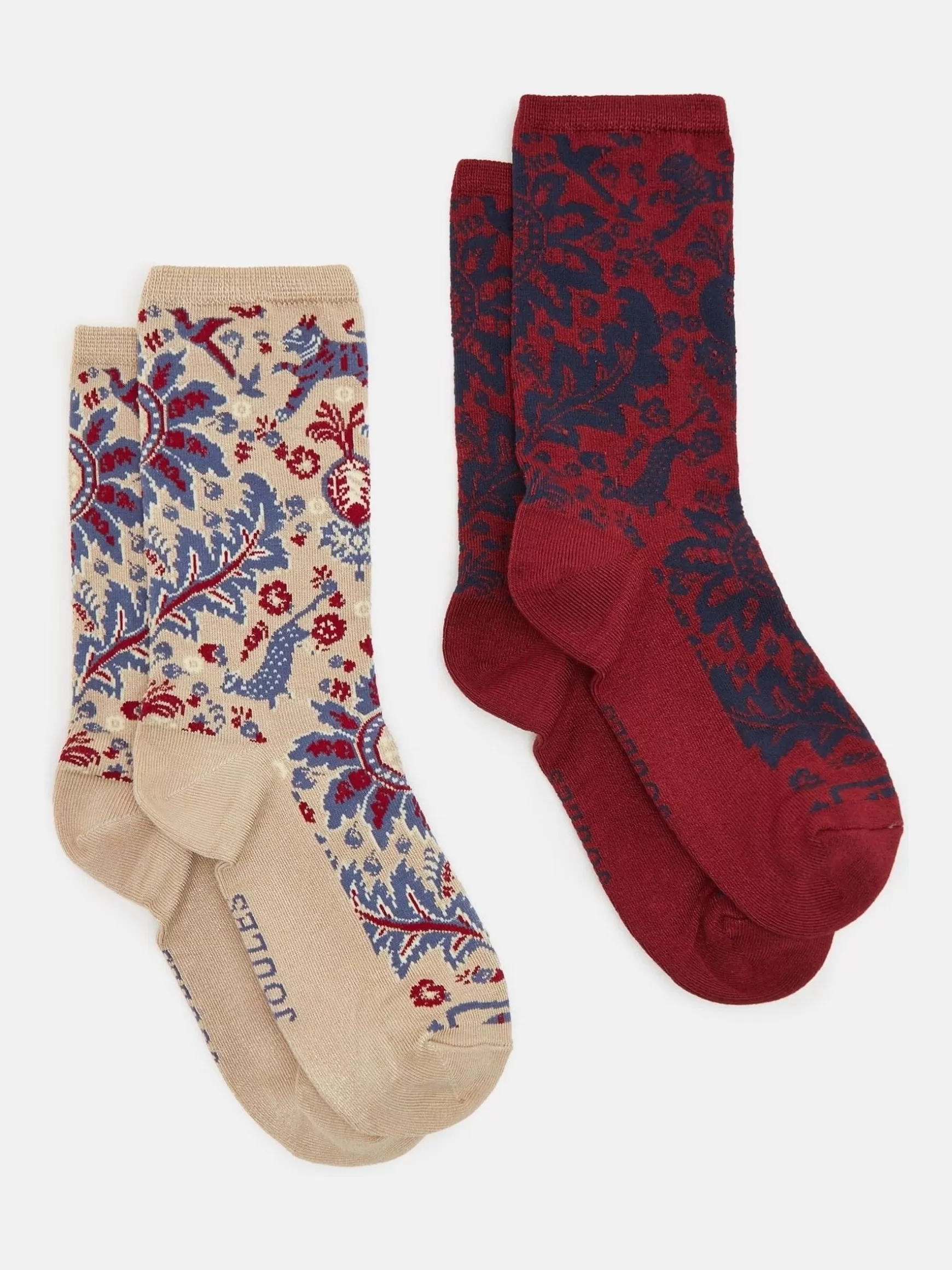 Women's Everyday 2 Pack Socks (size 4-8)^Joules Sale