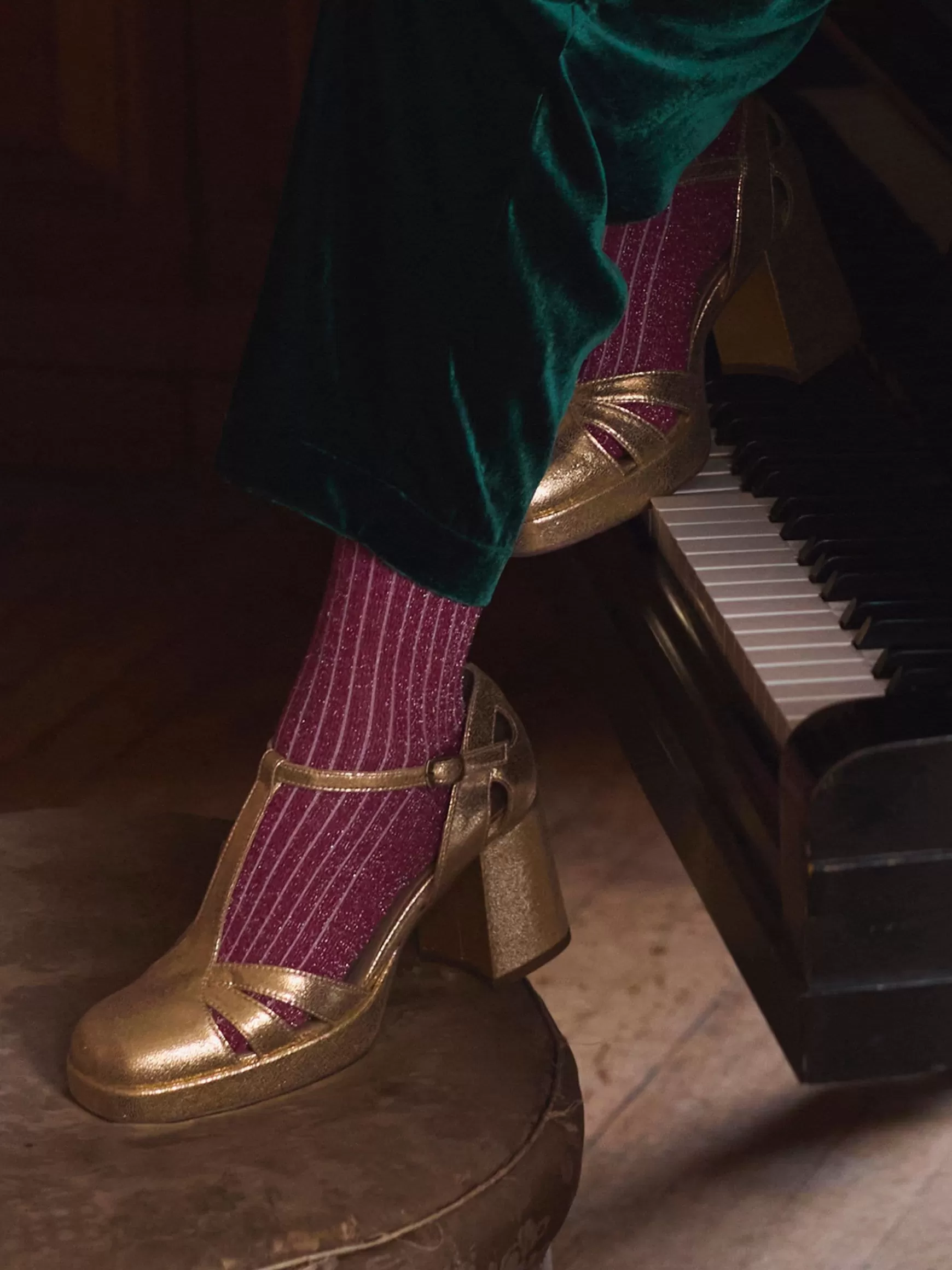 Women's Freya Glitter Socks^Joules Discount
