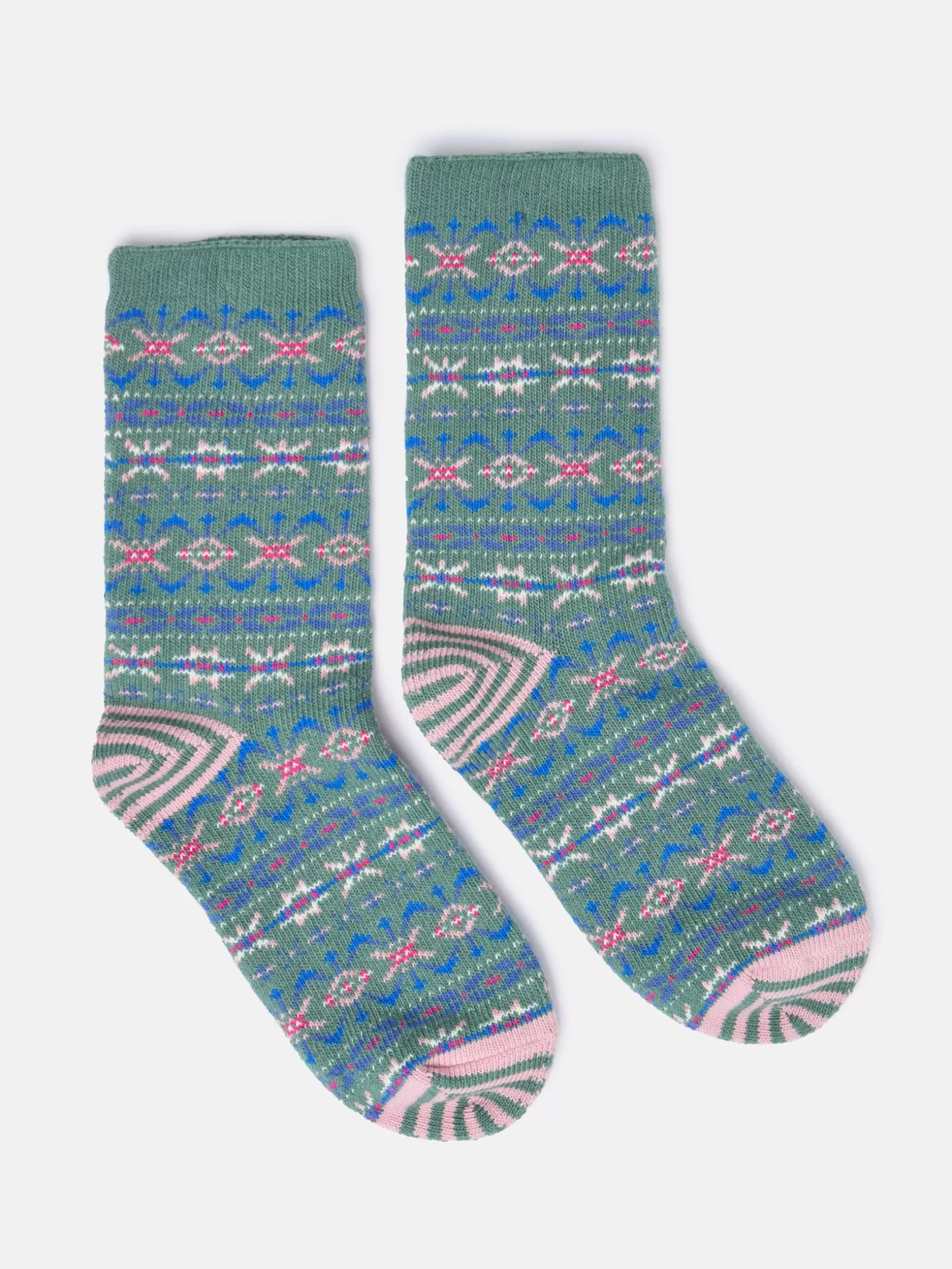 Women's Lucille Fair Isle Boot Socks (size 4-8)^Joules Cheap