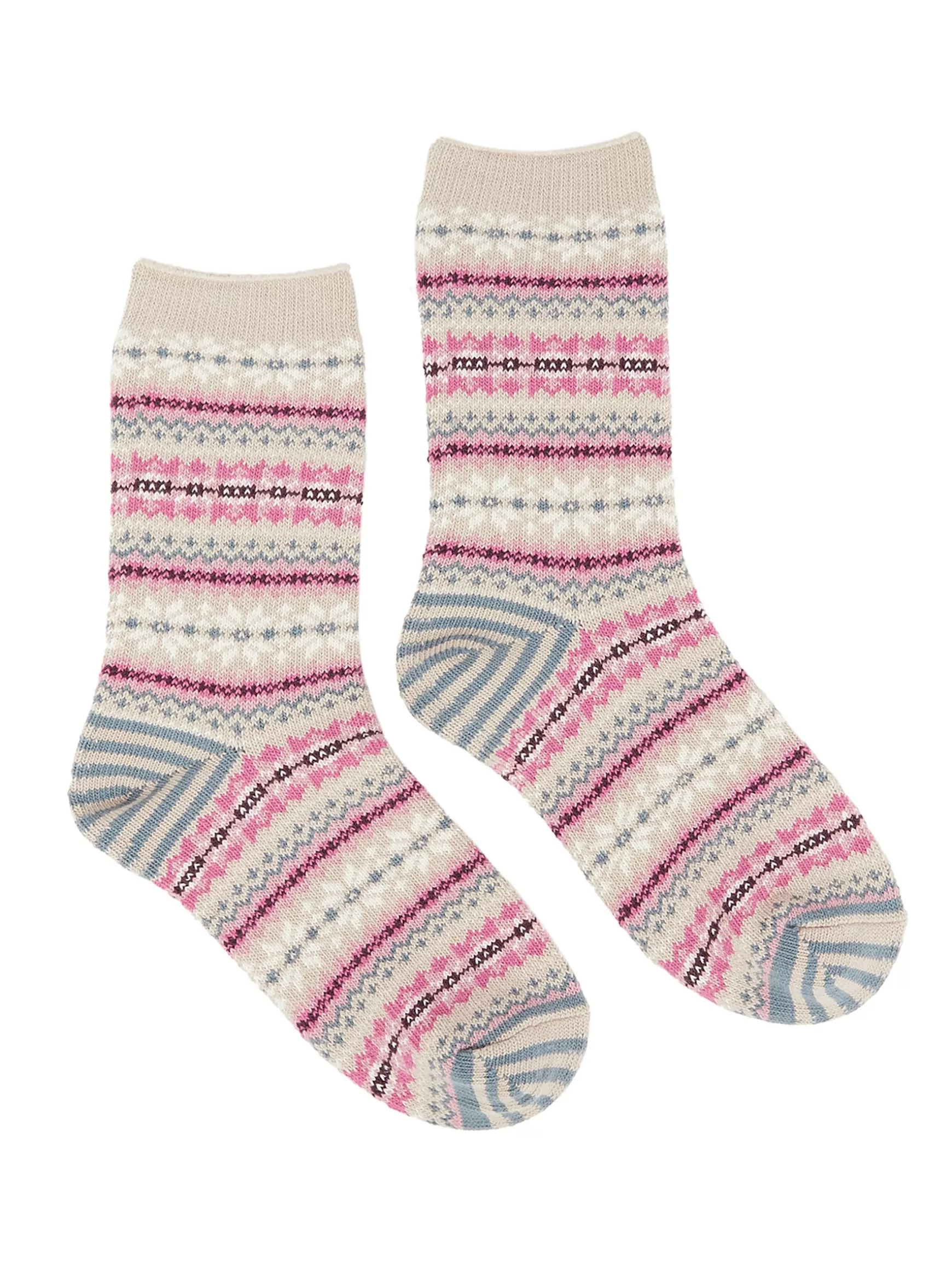 Women's Lucille Fairisle Pattern Socks^Joules Fashion