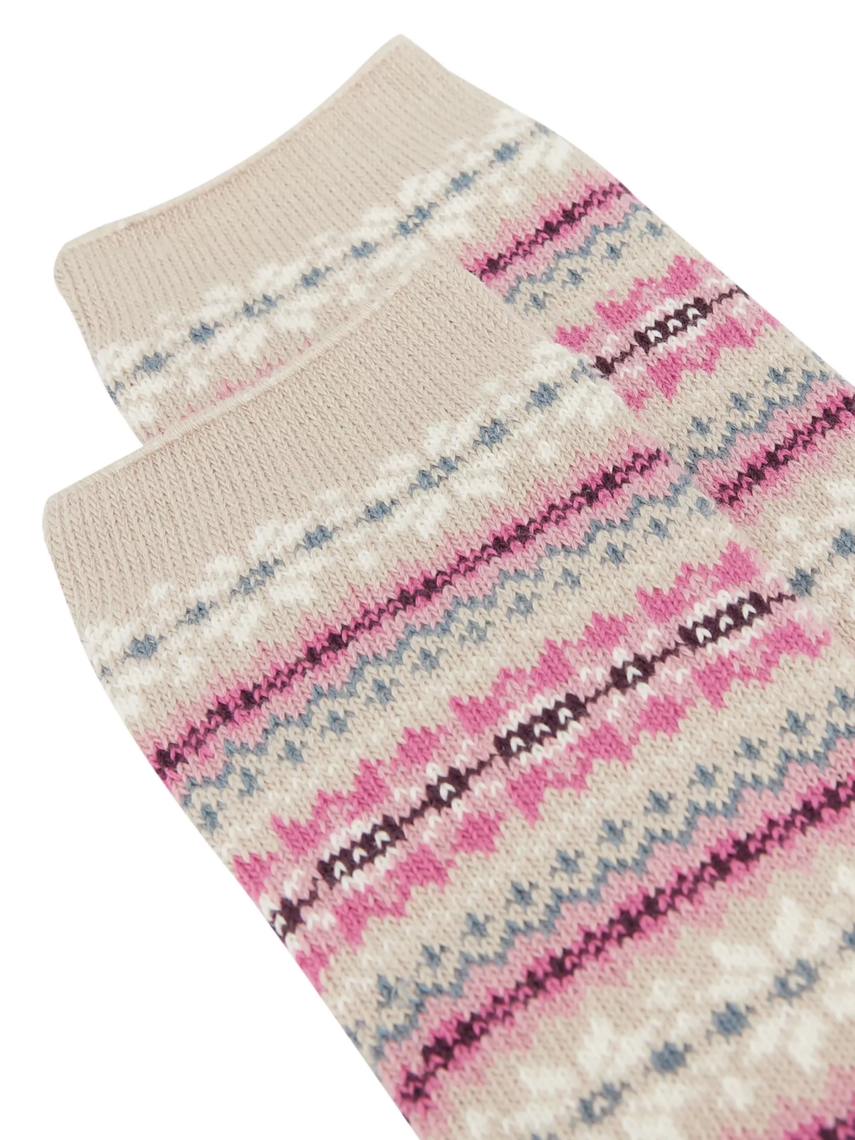 Women's Lucille Fairisle Pattern Socks^Joules Fashion