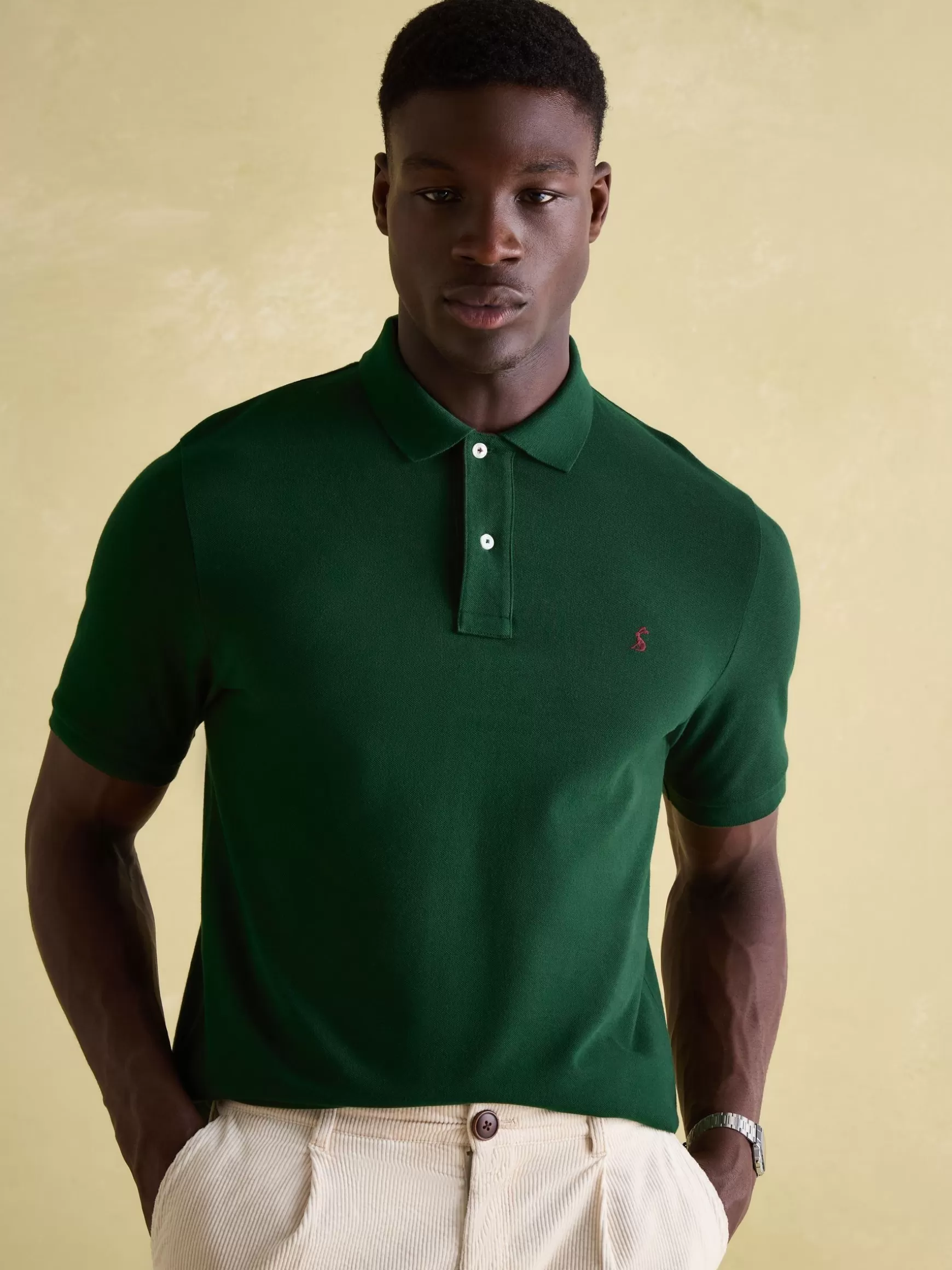 Woody Regular Fit Cotton Pique Polo Shirt^Joules Best Sale